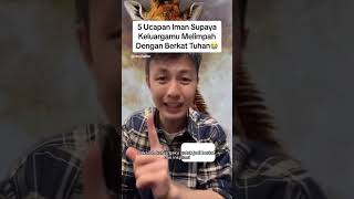 LIMA UCAPAN IMAN YANG BISA DIUCAPKAN TIAP HARI