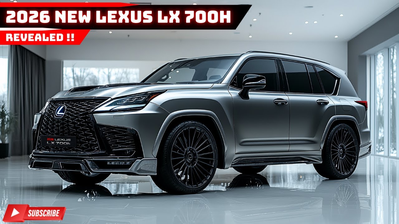 2026 Lexus LX 700h: Unveiled! First Look at the Hybrid Luxury Beast ...
