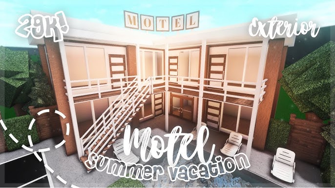 Roblox Bloxburg - No Advanced Placing Tropical Hotel - Minami Oroi 