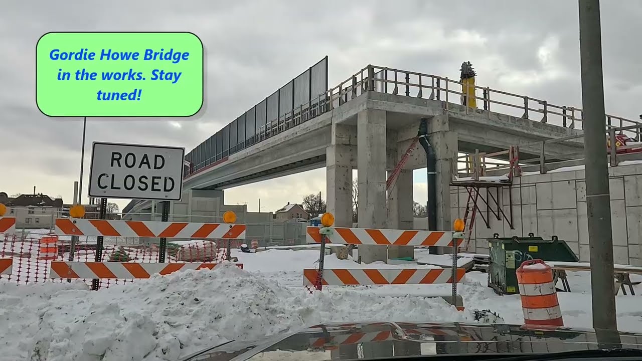 Southwest Detroit Odyssey: Michigan/Martin - Junction I-75 Crossing. (Joe Louis Greenway) Jan. 2026