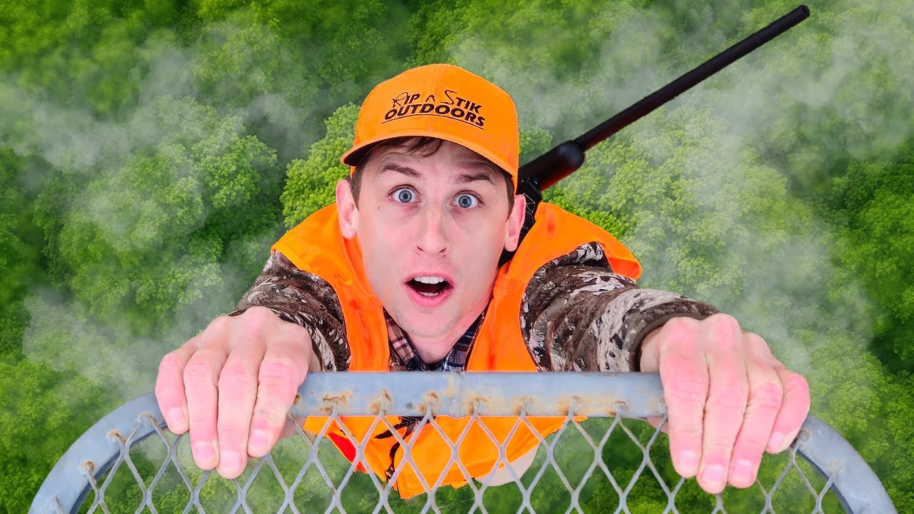 Соревнование по стрельбе с самого высокого дерева в мире!