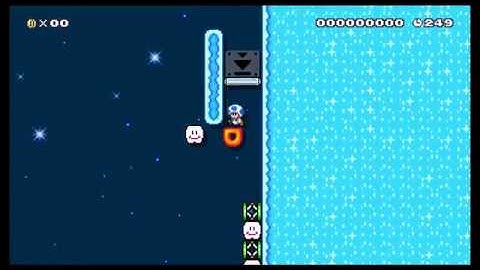 Getting Over It with Sarah Marie by Warspyking - Super Mario Maker 2