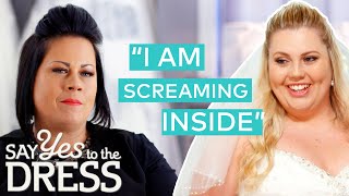 Jo & Al Worry About A Bride Who Can't Stop Losing Weight  l Curvy Brides Boutique