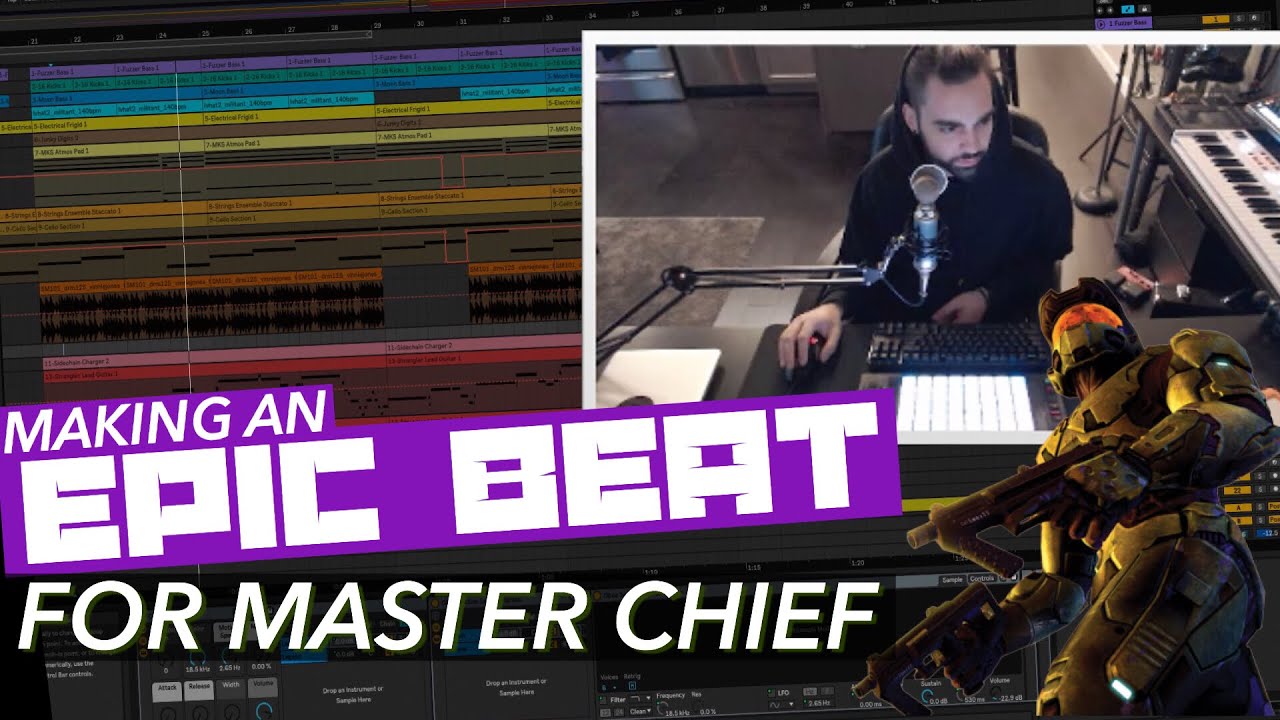 Ableton Epic Electronic Cinematic Track (Halo Inspired)