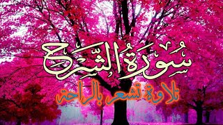 سورة الشرح بصوت الشيخ ماهر المعيقلي