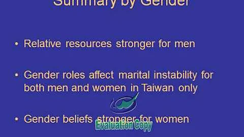 Marital Instability, S. Lynne Rich, University of ...