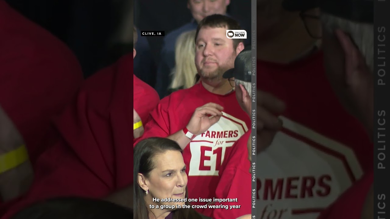 Trump returns to Iowa, pushes E15 and rallies GOP support ahead of midterms