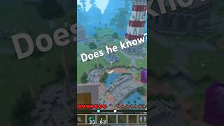 Epic spear fail #minecraft #clips #minecraftbedrockediton #minecraftshorts