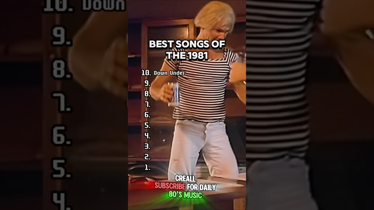 Best Songs Of 1981 