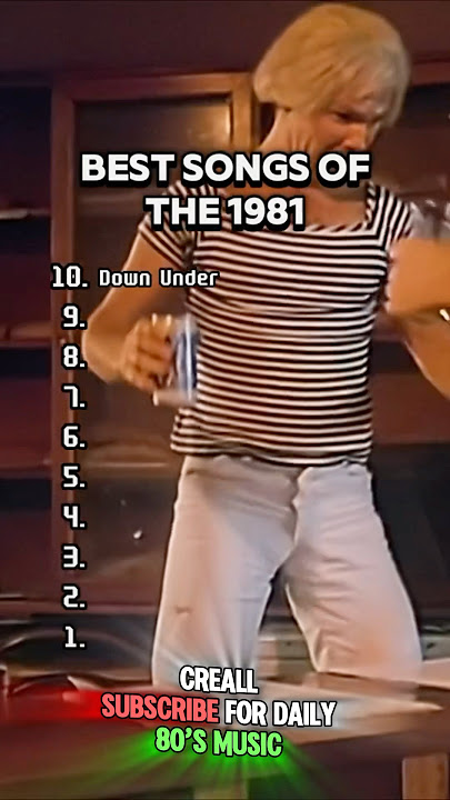 Best Songs Of 1981 #oldsong #1981 #music #80smusic