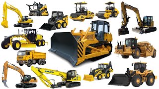 Types of Heavy Land Clearing Equipment | Excavators, Dump Trucks, Bulldozers, Wheel Loaders, Moto...