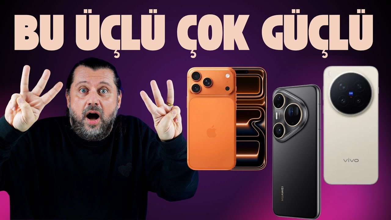iPhone 17 Pro Max vivo x300 Pro Huawei Pura 80 Ultra Karşılaştırma