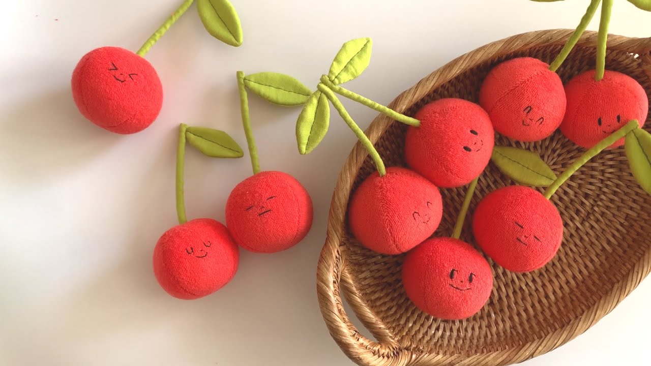 큰 꼬마체리 인형 만들기ㅣ핸드메이드ㅣDIY키트ㅣMaking a big baby cherry doll YouTube