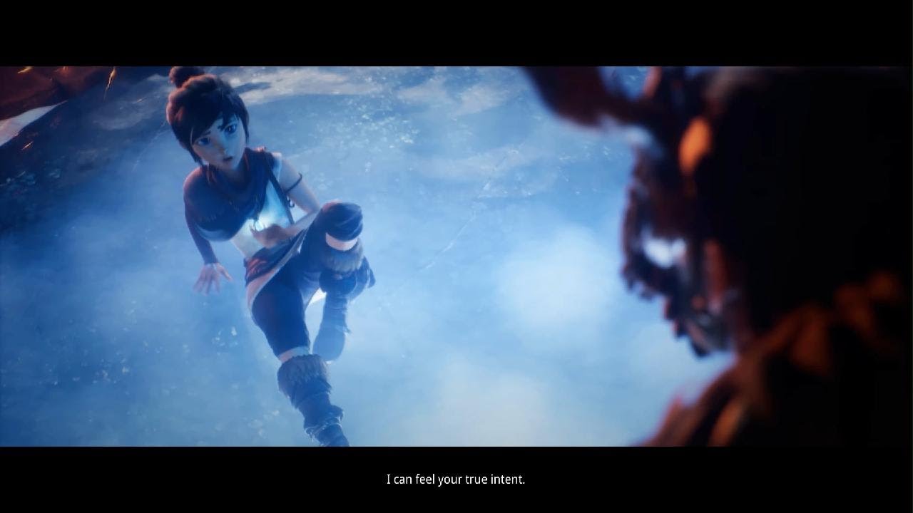 Kena: Bridge of Spirits little Kena scene