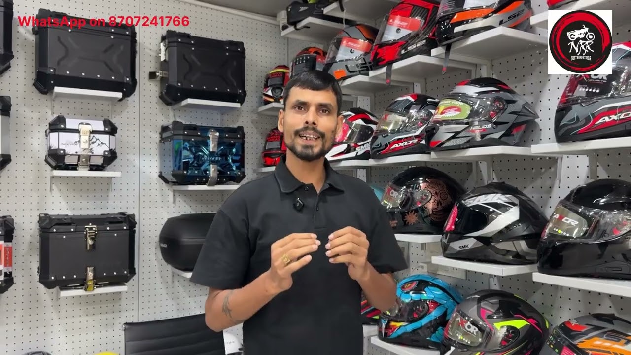 Best Helmet Collection 2025 | LS2, SMK, KYT, Axor, Vega & More | NextRoad Ryders Helmet Store Tour