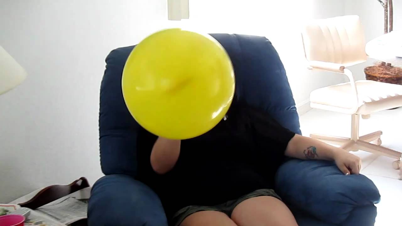 M punching balloon YouTube