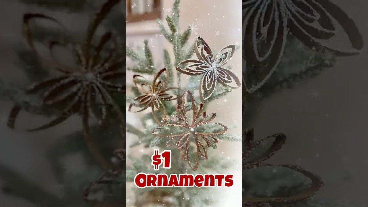🎄Cheap & easy DIY Christmas ornaments | paper crafts | ornaments