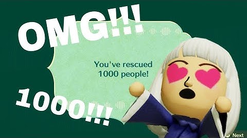 World record first ever 1000 Faces  Restored in Miitopia Switch Demo