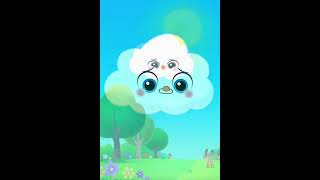 The Little Cloud Who Learned to Share ☁️ | Short Moral Cartoon for Kids