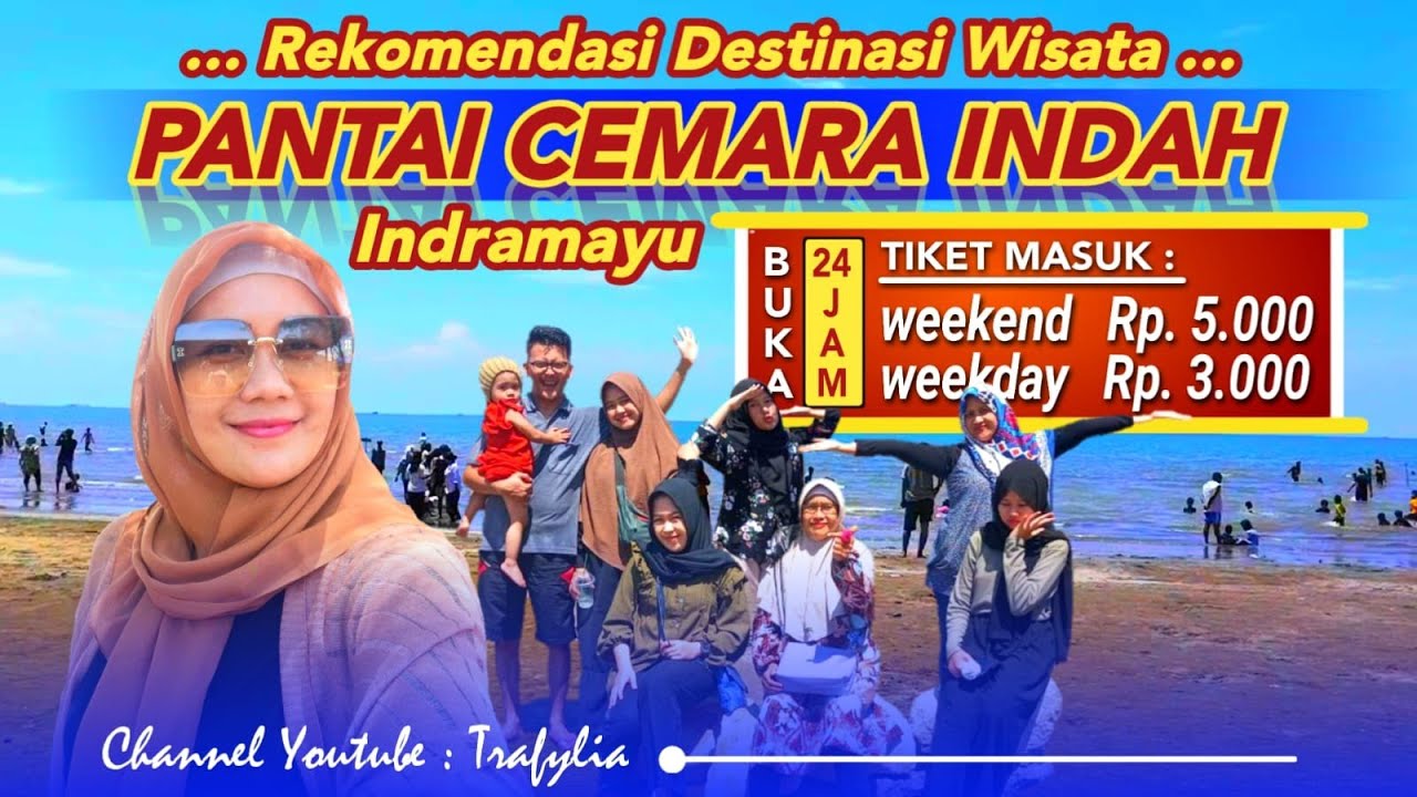VIRAL‼️TIKET MURAH, WISATA BARU DI PANTAI CEMARA INDAH INDRAMAYU