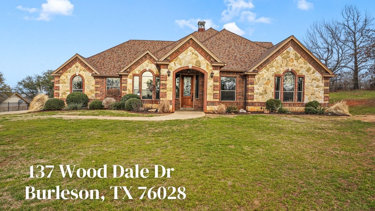 137 Wood Dale Dr Burleson, TX 76028 YouTube