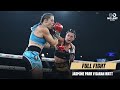 Jasmine parr v sarah watt  full fight  april 24 2024