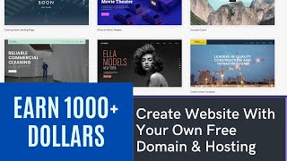 Algrow - How To Create A Wix Website With Your Own Free Domain & Hosting