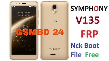 Symphony V135 frp Nck Boot File  Free =V135 Any Lock  Remove