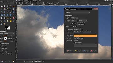 File / New and Templates - GIMP Beginners