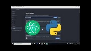 How to use atom editor || python coding || Pc hacks