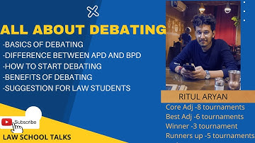 LEARN ALL ABOUT PROFESSIONAL DEBATING  BY RITUL ARYAN