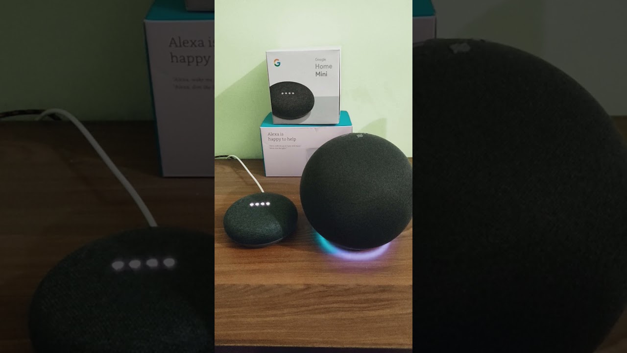 Google assistant and Alexa conversation 
