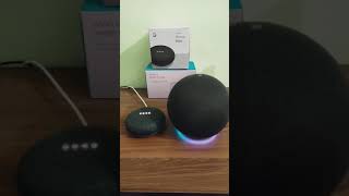 Google assistant and Alexa conversation #shorts
