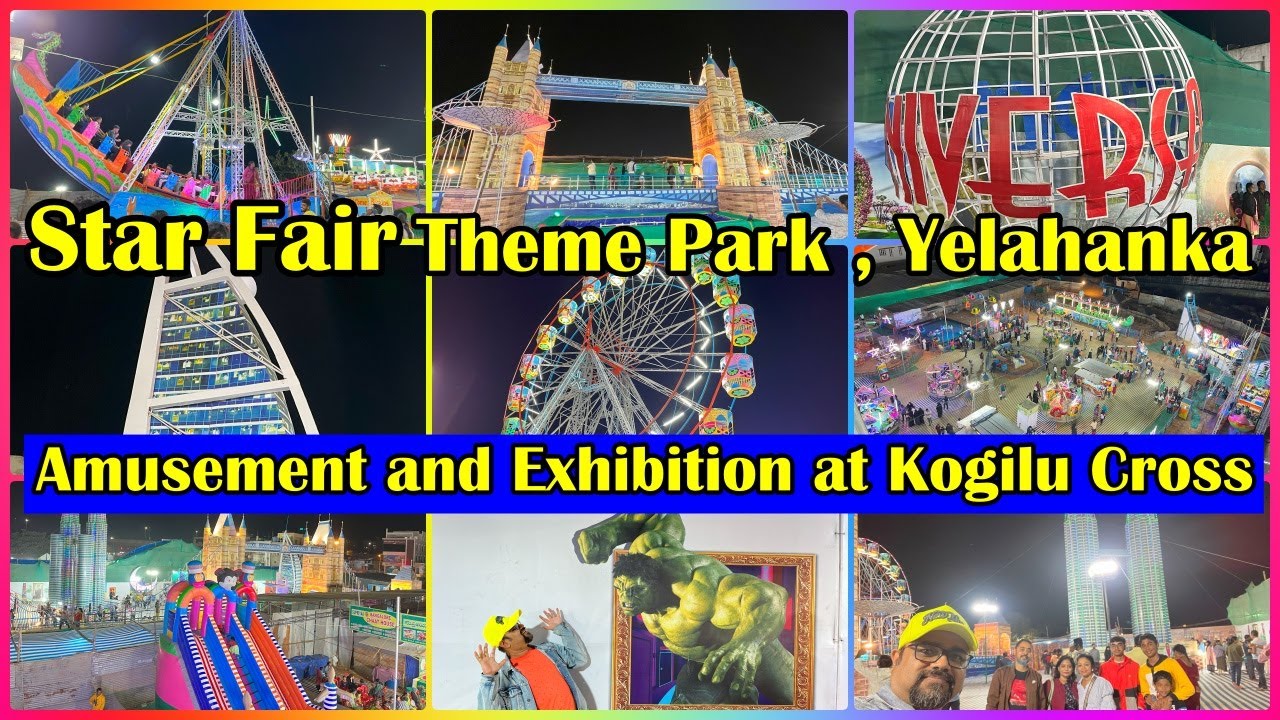Winter Events Bangalore | London Bridge | Dubai Iconic Hotel | Twin Tower | Star Fair Yelahanka