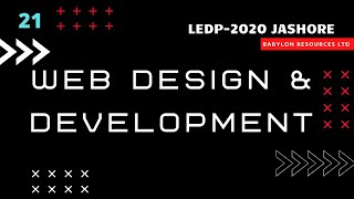 Day: 21 | Web Design & Development (Jashore)