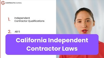 California Independent Contractor Laws [Important to Understand]