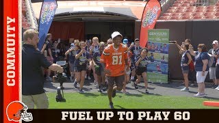 Information Fuel Up To Play 60 10 year anniversary at FirstEnergy Stadium Guide