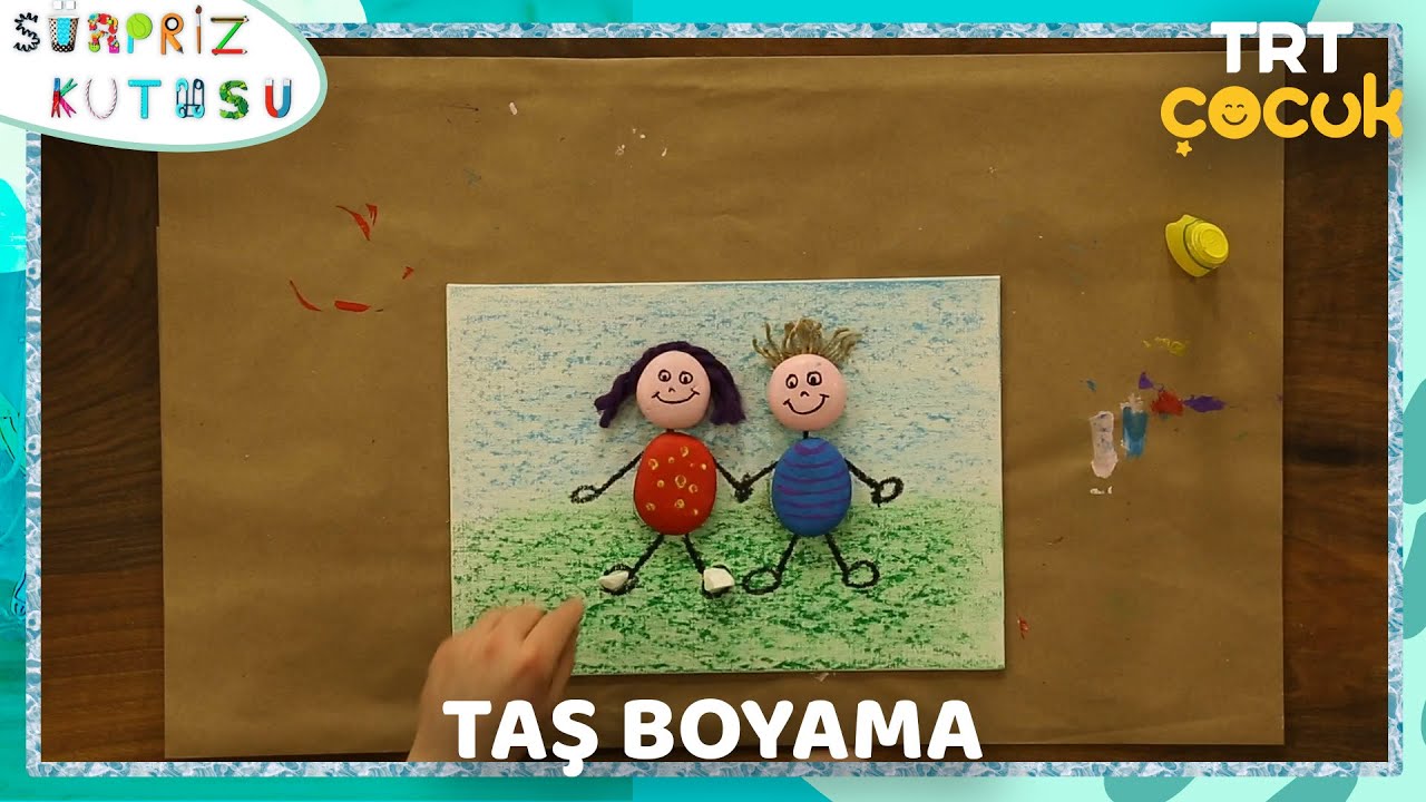 Surpriz Kutusu Tas Boyama Youtube