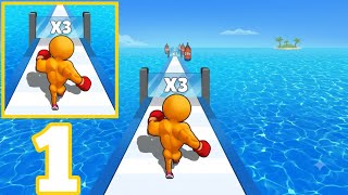 Level Up Runner 💥 INSANE Level Evolution! Gameplay Walkthrough Part 1 (Android, iOS)