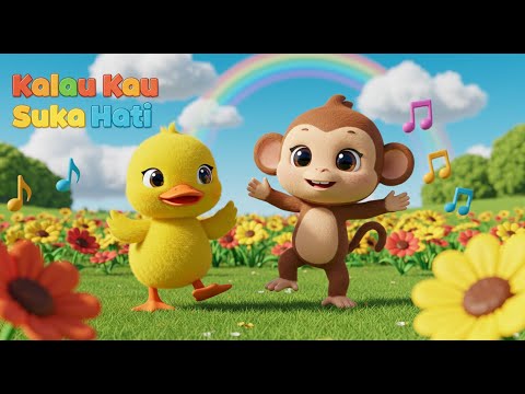 Nyanyi & Belajar Bareng! Lagu Kalau Kau Suka Hati + Tepuk Satu Jari –Uyyus Fun Video