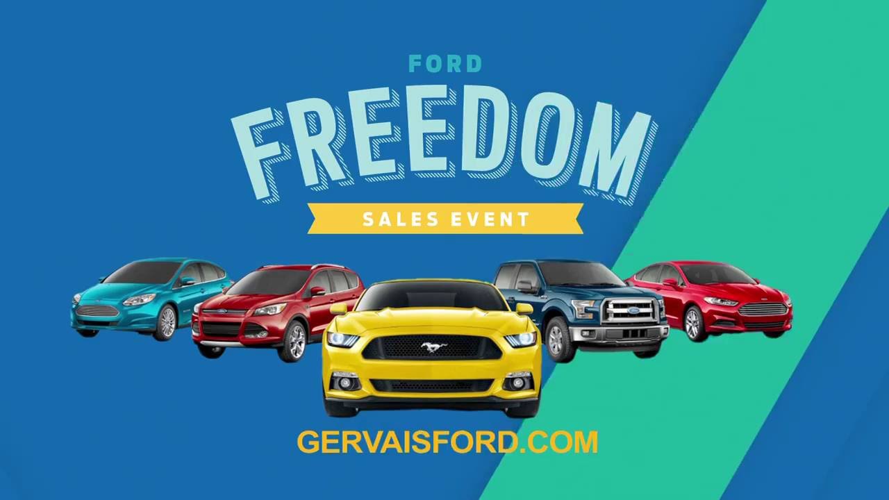 Gervais Ford Freedom Sales Event