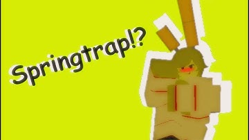 Spring-trap?!? | First person test :3 | Roblox Animation