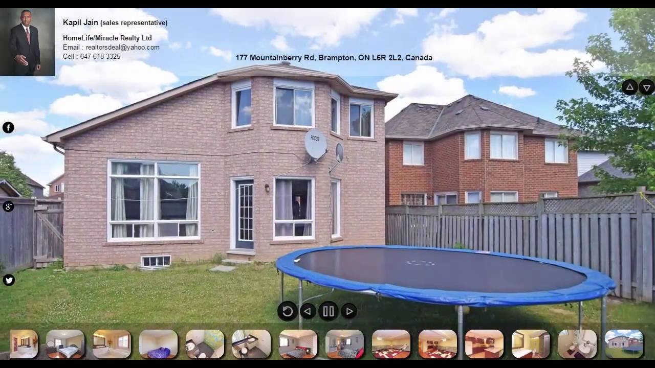 177 Mountainberry Rd, Brampton, ON L6R 2L2, Canada YouTube