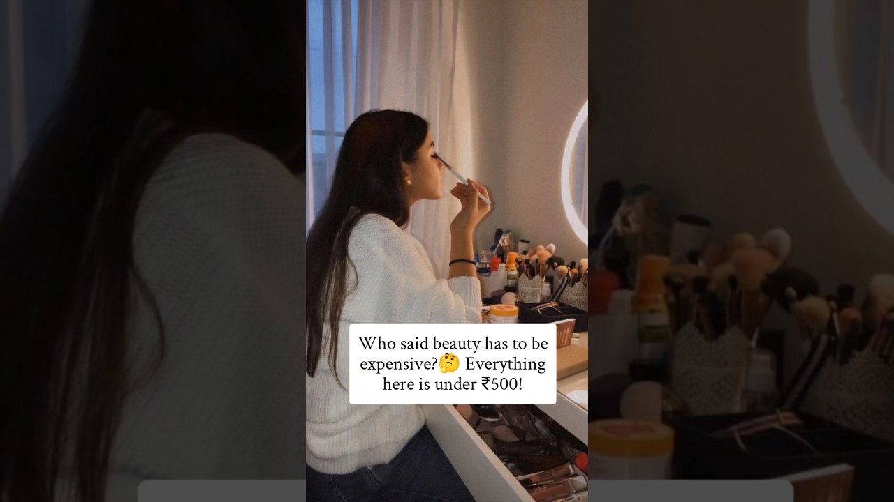 Small budget, big glow ✨ All products under ₹500! 