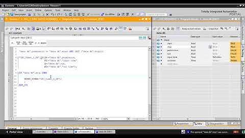 Siemens TIA Portal PLC: SCL course 03 - TP timer