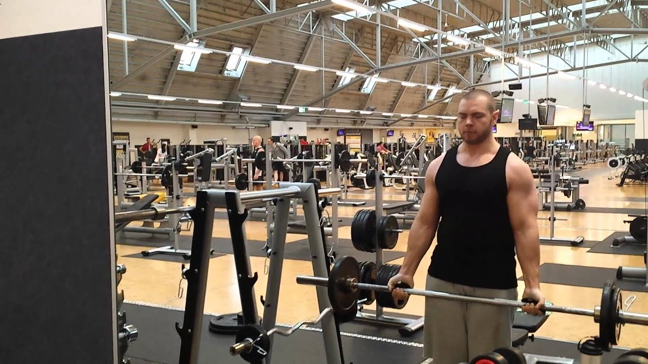 Bicep Langhantel Curls 47,5kg 30.Nov. 14