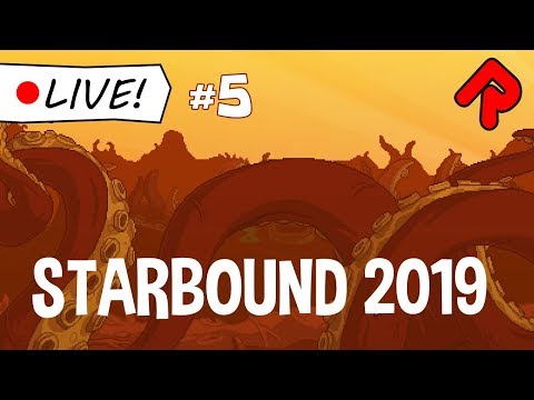 gaming logo STARBOUND 2019 stream #5: Finishing the Winter Palace! | Live indie game stream