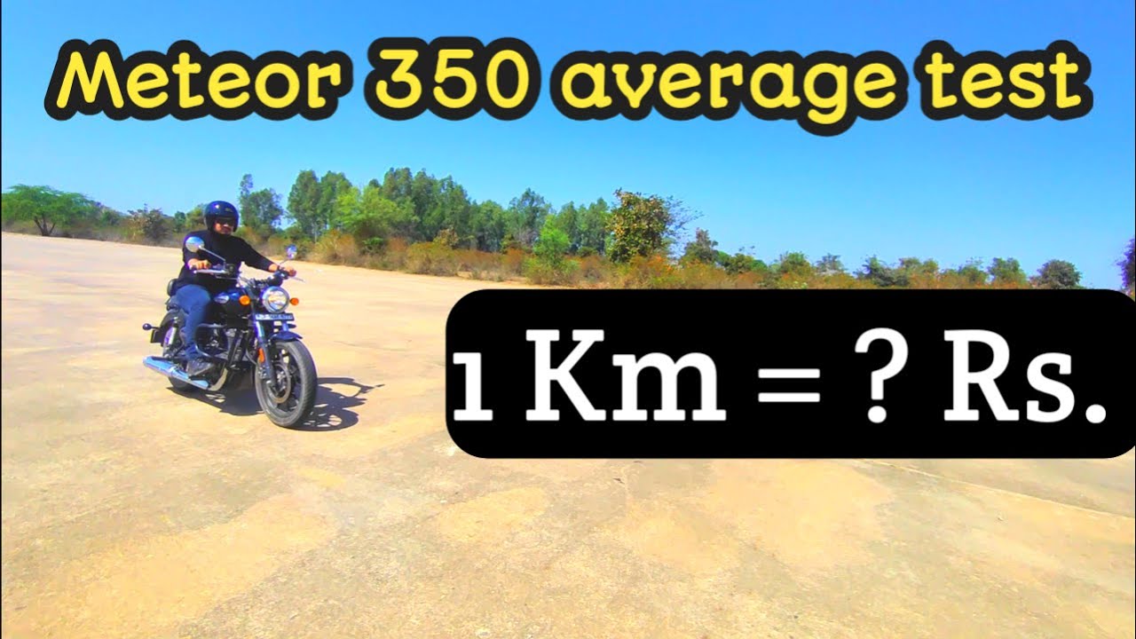 Meteor 350 Mileage Test | 100 KM Ride Review