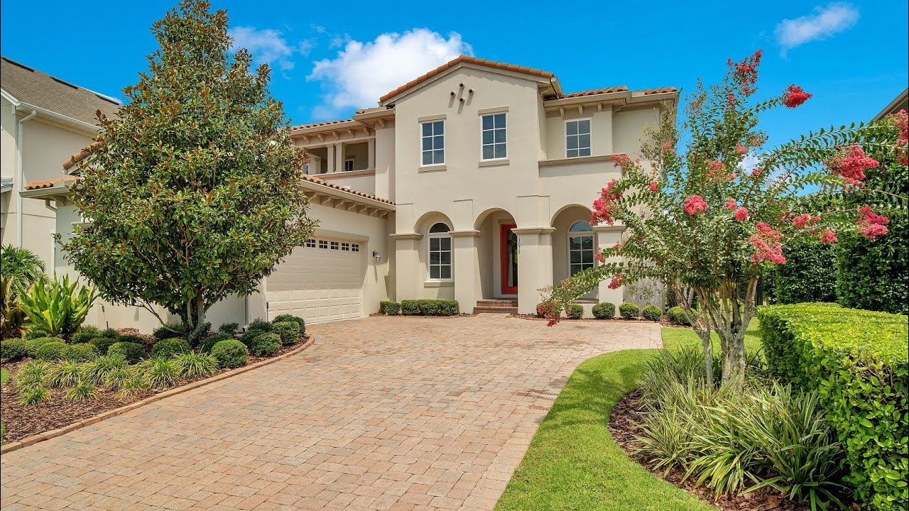 Lake Nona! Luxury Mediterranean Design! Captivating Pool and Spa! YouTube