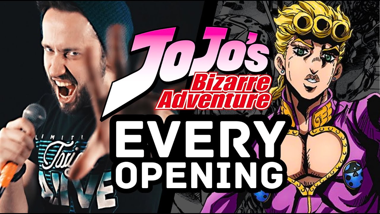 Every Jojo opening but it's Jonathan Young